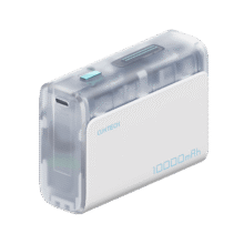 CUKTECH酷态科10000毫安时电能块探索版充电宝30W/20W小巧便携双向快充移动电源适用苹果16/15/小米冰川白61.98元