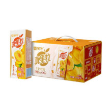 真果粒 牛奶饮品黄桃味 250g×12盒*2箱39.8元（需领券）