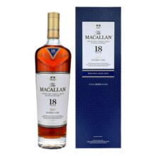 MACALLAN麦卡伦18年蓝钻双桶700ML 苏格兰单一麦芽威士忌双雪梨桶2099元