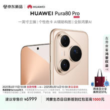 华为 HUAWEI Pura 80 Pro 手机 12GB+512GB 釉金6999元