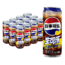 PLUS会员：百事可乐 生可乐 生爽柠檬味 330ml*12罐＊8件171.8元包邮（合21.48元/件）+返10.2元E卡