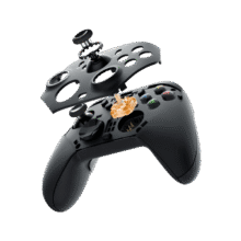 机械师（MACHENIKE）G6pro无线蓝牙游戏手柄 switch pro手柄 有线电脑PC手机NS特斯拉steam手柄 热拔插摇杆帽-黑色108.68元