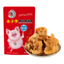 木子李 原味猪油渣 100g*1袋4.7元（合1.57元/件）