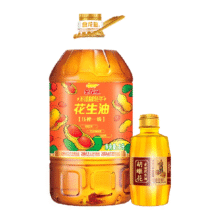 88VIP:金龙鱼不油腻轻年花生油4L*1桶+胡姬花古法小榨花生油400ml*1瓶70.7元+2元淘金币