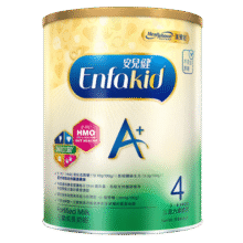美赞臣（MeadJohnson）港版安儿健A+4段儿童成长学生奶粉 850g 3-6岁 HMO DHA 0蔗糖168元 (月销5000+)