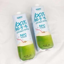 NFC百多利100%椰子水 泰国进口1L*2瓶11.9元