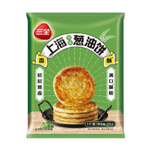 三全 中式早餐 老上海风味葱油饼270g3.63元