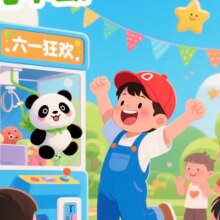 仅此1天！！美团 潮潮星球【六一抓娃娃好礼不断】610枚游戏币*预售原价610元现价82.71元