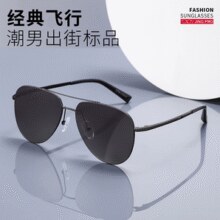 20点预告！镜邦 JingPro时尚GM双梁大框偏光太阳镜（可做近视度数）￥49.00 2.5折