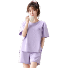浪莎 女士家居服 带胸垫可外穿睡衣49.9元