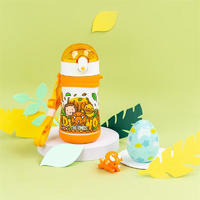 白 菜！Thermos 膳魔师 316不锈钢儿童保温吸管杯TCKE 320ml（带恐龙蛋+杯绳）￥74.00 比上一次爆料降低 ￥25