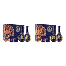 plus:郎酒 青花郎 酱香型白酒 53度 500ml*2瓶*2盒 礼盒套装【618钜惠】3141.48元（plus）