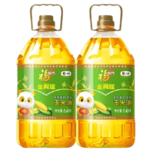 福临门金阙谣玉米油5.43L×2桶92.41元