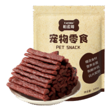 parlmu帕蓝姆狗零食牛肉条磨牙棒狗狗训狗零食肉干 训狗牛肉棒-500g【试用活动】4.9元