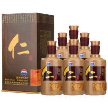 plus:茅台（MOUTAI）仁酒 酱香型白酒 53度 500ml*6 整箱装1571.02元（plus）