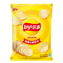 乐事 马铃薯片 原味 135g*12件82.8元（需领券，合6.9元/件）