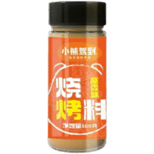 再降价、PLUS：小熊驾到烧烤撒料160g原香味 火锅烤肉蘸料烧烤调料干料干碟调味料腌料19.6元（需加购3件、领券、PLUS）
