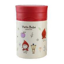 乐扣乐扣（LOCK&LOCK）焖烧杯Hello BeBe保温水杯学生粥饭桶儿童水壶530ml HBB340RED219.1元（合73.03元/件）