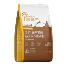 醇粹金标冻干猫粮全价鸡肉鱼肉猫粮营养均衡呵护肠胃 5kg149.73元（合49.91元/件）