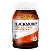澳佳宝Blackmores钙片维生素d3镁锌补充 澳洲进口 青年中老年200粒/瓶190元 (券后省20,月销8000+)