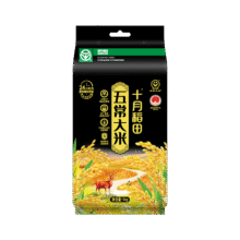 微信小程序、PLUS会员、需凑单：十月稻田 绿色食品 五常大米 2斤8元包邮