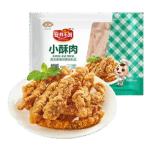 安井【78.5选5】安井速冻火锅丸子小酥肉鱼豆腐鱼籽包蟹味棒任选C 小酥肉 200g *1袋78.5元（合15.7元/件）满5件减51元