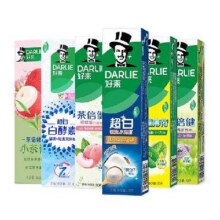 再降价、88VIP：DARLIE 好来 牙膏合集 任选4件+赠40g*4支合5.3元/件，21.2元包邮+80淘金币(需用券)