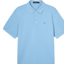 雅戈尔（YOUNGOR）短袖POLO衫男翻领舒爽透气棉手感舒适POLO衫 浅蓝 3XL115元（合57.5元/件）