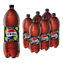 百事可乐 无糖 Pepsi 青柠味 碳酸饮料 汽水 大瓶 2L*6瓶 饮料整箱169.3元（合33.86元/件）