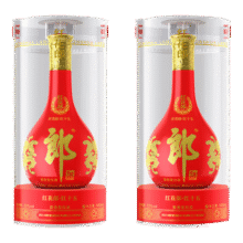 郎酒红花郎15 酱香型白酒 53度 500ml*2 双瓶装（新老包装年份随机） 53度 500mL 2瓶779.87元