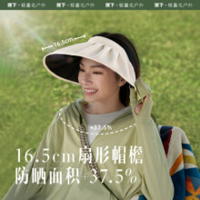 88VIP：蕉下 女士夏季贝壳帽 空顶防晒帽72.41元+654个淘金币