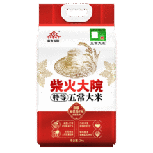 plus：CHAIHUODAYUAN/柴火大院 稻花香2号 五常大米 5kg *1件138元（需领券，合69元/件）