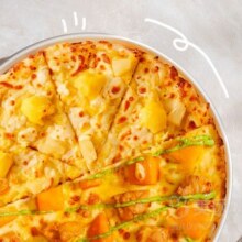 乐凯撒比萨 双倍爆果肉金枕榴莲双拼9英寸（王炸）兑换券35.9元（需领券 原价89元）