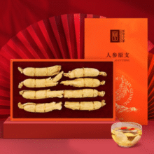 国家地理标志产品！长白山人参 人参原支 80g礼盒装￥99.00