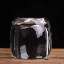 加厚扳指杯水晶不烫手个人用透明家用中式养生酒杯玻璃杯 2只装100ml1.9元