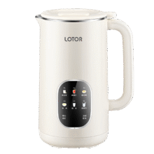 LOTOR豆浆机316L家用1L破壁机全自动免煮2025新款破壁豆浆机迷你小型1-2人免过滤米糊机多功能易清洗 白色 0.8L 【316L钢内胆+专业快速豆浆】159.12元（需领券）
