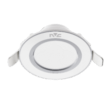 Plus:雷士（NVC）LED筒灯客厅卧室过道嵌入式二级能效全铝漆白6瓦暖白开孔70-85mm9.82元