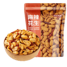 618好价！京东京造 麻辣花生110g 脱油花生米 已售价50万+8.31元/件（需买2件）