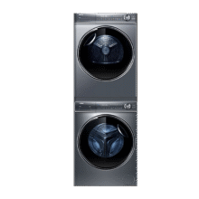 海尔 Haier 云溪系列 XQG100-BD14376LU1 HGY100-F376U1 热泵洗烘套装 极夜灰5198.4元（需领券）