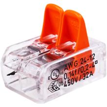 万可 WAGO 221-412 电线连接器 10只券后9.61元