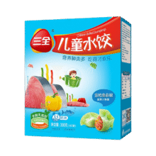 需首购：三全 儿童水饺 300g 42只48元（需领券，合9.6元/件）