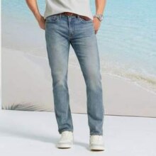Levi's 李维斯 冰酷系列 2025年春季新款 502 男士锥形美式复古牛仔裤新低175.13元包邮