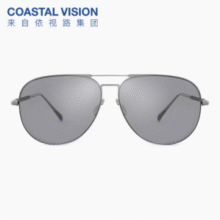 法国依视路 Coastal Vision 镜宴 男女同款偏光太阳镜飞行员墨镜 CVS801535元包邮