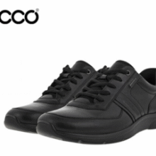 限43码！ECCO 爱步 Irving 欧文系列 男士GTX防水真皮休闲鞋 511614￥584.35