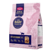 麦富迪猫粮 barf霸弗生骨肉主食冻干双拼天然粮鲜肉营养无谷高肉高蛋白 【牛肉配方】成猫粮1.8kg110.2元（合55.1元/件）