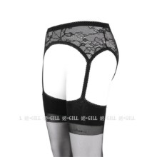 姬 GILL：「丘比特」3D四面美腿吊带一体黑丝打底网红白丝袜少女21.13元