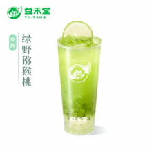 益禾堂 绿野猕猴桃单杯券 奶茶饮品电子优惠券 仅支持小程序核销使用7元