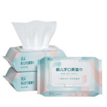 奥朵 婴儿手口屁柔湿巾 60抽 单包装0.1元 包邮