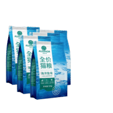 雷米高 澳丽得猫粮 海洋鱼味冻干粮成猫幼猫粮 全价猫粮500g*5包35.9元 (月销1000+)