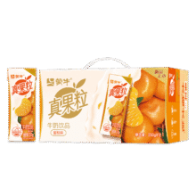 真果粒 果粒 250g 牛奶饮品 口感醇厚 蜜桔 12盒plus会员，限地区，西安实测9.89